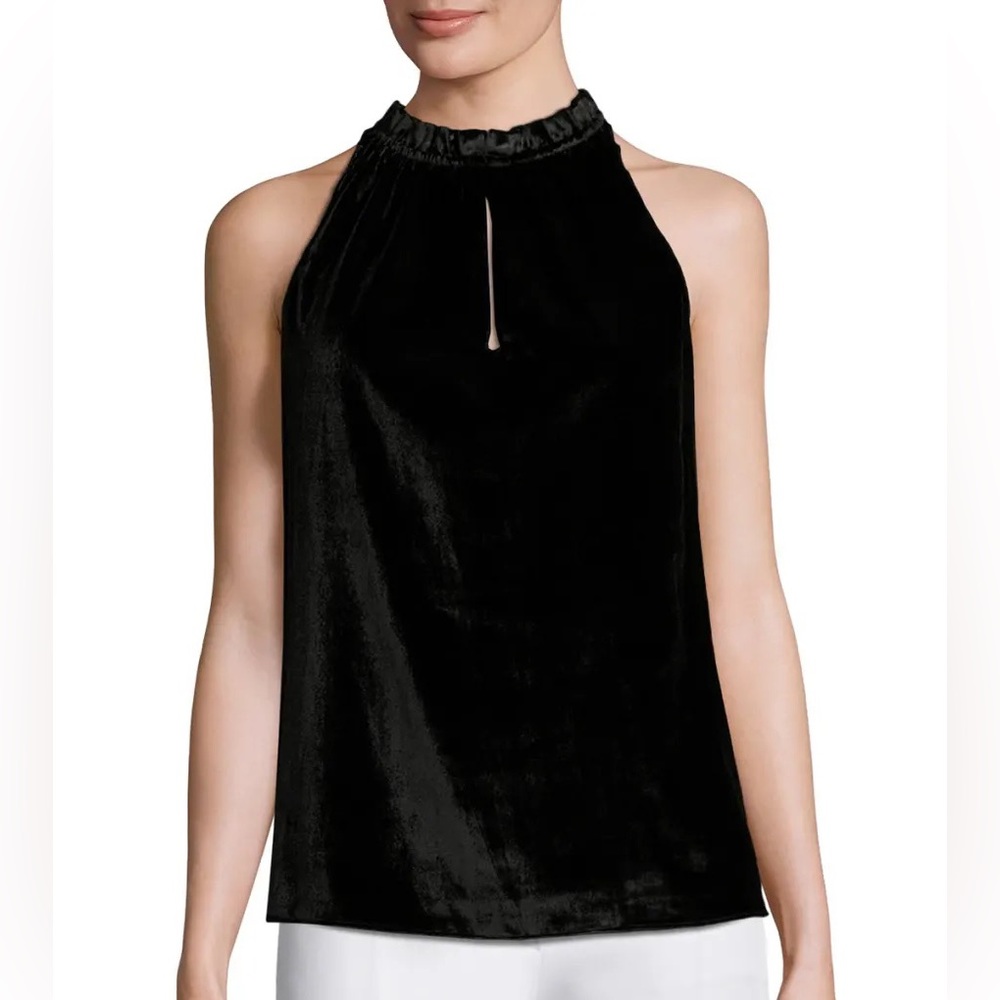 RAMY BROOK Miranda Velvet Sleeveless Top Size S NWT